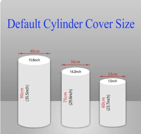 The Paw Patrol Round Backdrop Blue Elastic Circle Baby Shower For Kids Cute Birthday Party Background Cylinder Decoration Props
